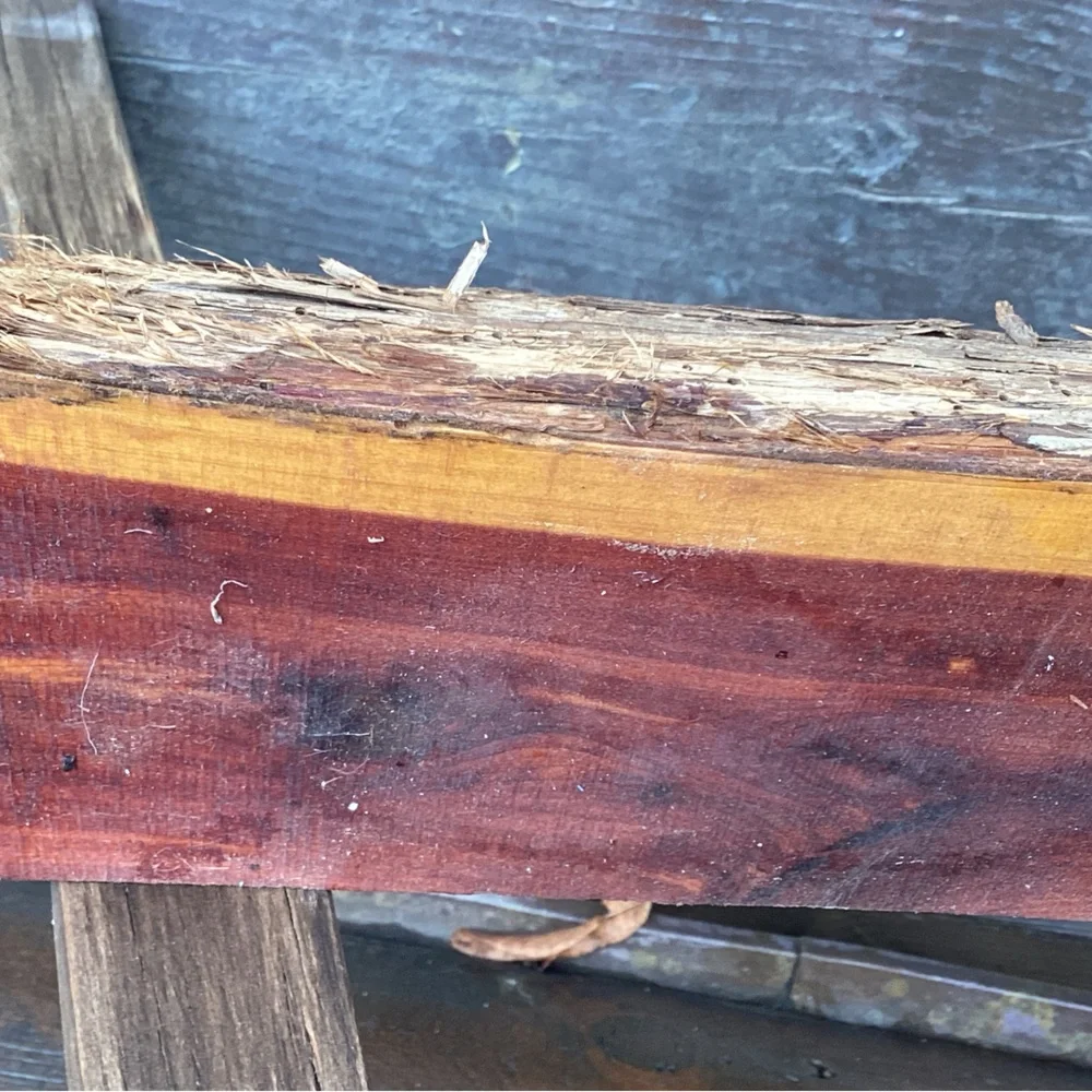 🪚 OOAK Vintage SAW 🪚 LOG Shelf Rustic LUMBERJACK
